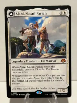 Ajani, Nacatl Pariah 237 M Modern Horizons 3 NM MTG - Image 1