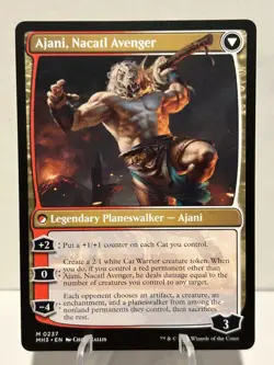 Ajani, Nacatl Pariah 237 M Modern Horizons 3 NM MTG - Image 2