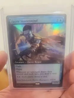 Faerie Mastermind (Extended Art) March of the Machine Foil - Image 1