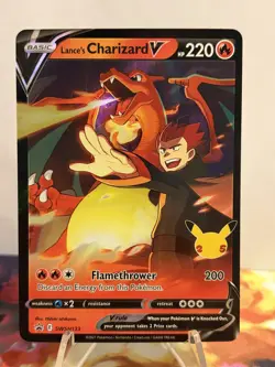 Pokemon TCG - Lance's Charizard V SWSH133 SWSH: Sword & Shield Promo Cards Holo - Image 1