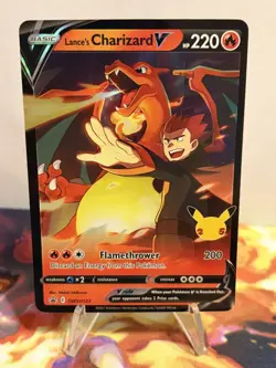 Pokemon TCG - Lance's Charizard V SWSH133 SWSH: Sword & Shield Promo Cards Holo - Image 2