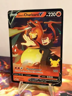Pokemon TCG - Lance's Charizard V SWSH133 SWSH: Sword & Shield Promo Cards Holo - Image 4