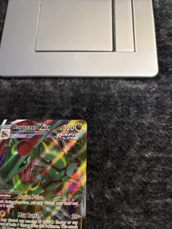 Pokemon TCG Rayquaza VMAX Holo Ultra Rare Card Evolving Skies 111/203 NM - Image 4