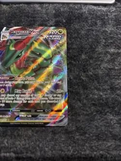 Pokemon TCG Rayquaza VMAX Holo Ultra Rare Card Evolving Skies 111/203 NM - Image 5
