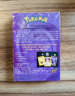 1999 Pokemon Base Set Theme Deck – Zap (Factory Sealed, w/ Acrylic Case) - Image 3