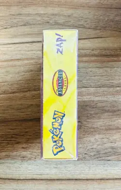 1999 Pokemon Base Set Theme Deck – Zap (Factory Sealed, w/ Acrylic Case) - Image 4