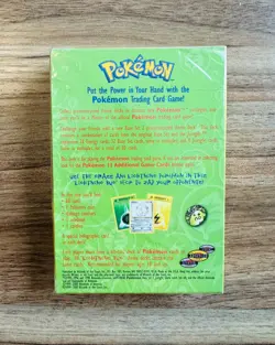 Pokemon Base Set 2 Theme Deck – Lightning Bug (Factory Sealed, w/ Acrylic Case) - Image 3