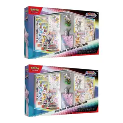 2X ‼ POKEMON PRISMATIC EVOLUTIONS PREMIUM FIGURE COLLECTION - Image 1