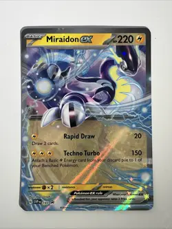 Pokemon TCG Miraidon ex 143 Scarlet & Violet Promo Holofoil - NM - Image 1