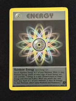 Rainbow Energy #80/82 - Pokemon TCG - Team Rocket - Rare - NM - Image 1