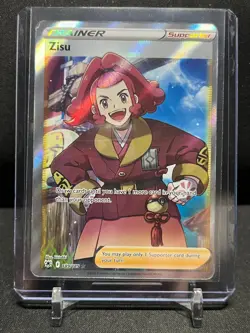 Zisu 189/189 Full Art Ultra Rare Pokemon 2022 Astral Radiance NM - Image 1