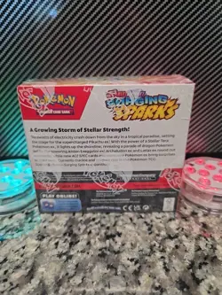 Surging Sparks Booster Box Factory Sealed Scarlet Violet Pokemon 2024 Pikachu 🔥 - Image 2