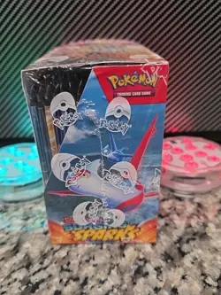 Surging Sparks Booster Box Factory Sealed Scarlet Violet Pokemon 2024 Pikachu 🔥 - Image 4