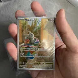 Sealed Mimikyu SVP075 Full Art Black Star Promos Paldean Fates Pokemon TCG NM - Image 2