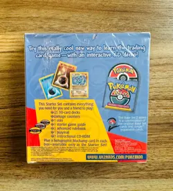 2000 Pokemon Base Set 2 2-Player Starter Set CD-ROM Theme Deck (Factory Sealed) - Image 3