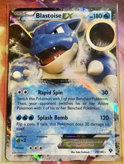 Pokemon Blastoise EX Ultra Rare X&Y Base Set 29/146 Mint - Image 1