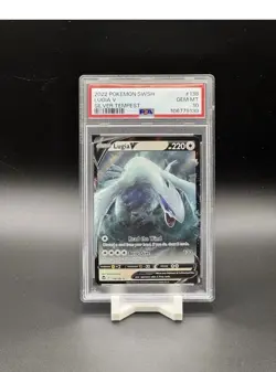 Pokemon TCG Lugia V Ultra Rare Holo PSA 10 138/195 Silver Tempest - Image 1