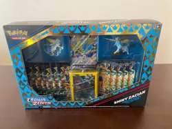 Pokemon TCG: Crown Zenith Shiny Zacian and Zamazenta Premium Figure Box SET *2* - Image 2