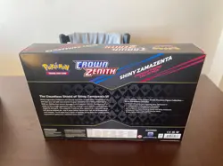 Pokemon TCG: Crown Zenith Shiny Zacian and Zamazenta Premium Figure Box SET *2* - Image 5