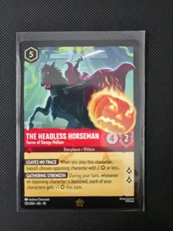 Disney Lorcana The Headless Horseman Terror of Sleepy Hollow 125/204 Villain - Image 1