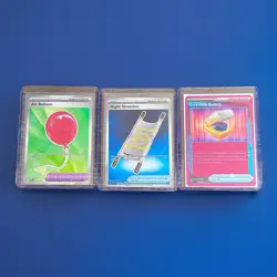 Pokemon Trainer Item Card Lot Air Balloon Night Stretcher Scramble Switch - Image 1