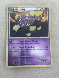 Weezing 38/95 Pokemon Card TCG Call Of Legends Reverse Holo Rare NM - Image 1