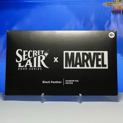 MTG Secret Lair FOIL Marvel Black Panther Factory Sealed 6 Cards 2024 New Magic - Image 1
