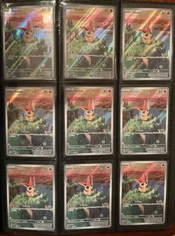 Pokemon Binder Lot Of 18 Victini Cards! *For Buyer - Image 1