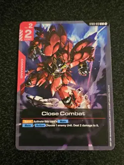 Close Combat - ST03-013 NM - Gundam TCG Card Game - Image 1