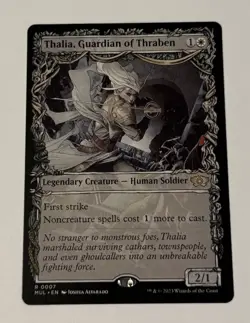 MTG Thalia, Guardian of Thraben - March of the Machine Multiverse Legends LP - Image 1
