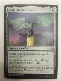 MTG | God-Pharaoh's Statue | 238/264 | (NM) | War Of The Spark - Image 1