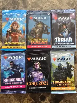 MTG 26x Sealed Booster Packs Mixed Lot Phyrexia / Dominaria Magic The Gathering - Image 3