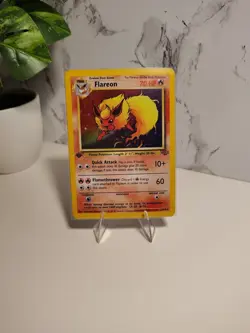 First Edition Flareon - Holo - 3/64 Jungle - Pokemon TCG - WOTC Unlimited 1999 - Image 1