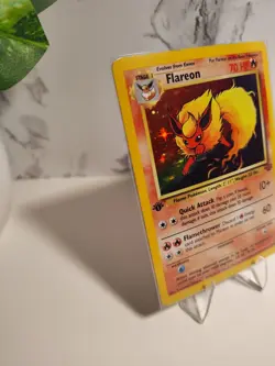 First Edition Flareon - Holo - 3/64 Jungle - Pokemon TCG - WOTC Unlimited 1999 - Image 2