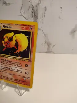 First Edition Flareon - Holo - 3/64 Jungle - Pokemon TCG - WOTC Unlimited 1999 - Image 3
