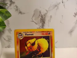 First Edition Flareon - Holo - 3/64 Jungle - Pokemon TCG - WOTC Unlimited 1999 - Image 4