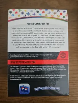 Pokemon Scarlet Violet 151 Booster Bundle 6-Pack, Factory-Sealed + Free Gift - Image 2
