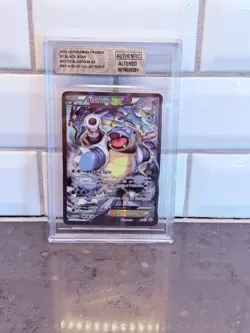 2016 Pokemon TCG Blastoise EX XY122 Authentic Altered - Image 1