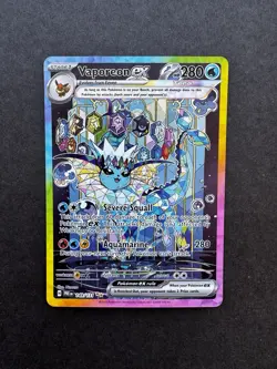 Pokemon TCG Vaporeon EX Sir 149/131 Prismatic Evolutions NM/MT Condition - Image 1
