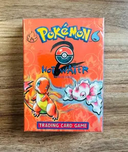2000 Pokemon Base Set 2 Theme Deck – Hot Water (Factory Sealed, w/ Acrylic Case) - Image 2