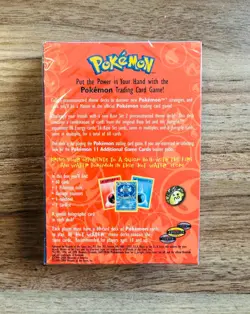 2000 Pokemon Base Set 2 Theme Deck – Hot Water (Factory Sealed, w/ Acrylic Case) - Image 3