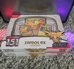 2x Zapdos 151 Ex Collection Boxes Factory Sealed Scarlet Violet Pokemon TCG 🔥 - Image 2