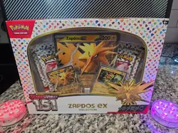 2x Zapdos 151 Ex Collection Boxes Factory Sealed Scarlet Violet Pokemon TCG 🔥 - Image 3