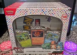 5x 151 Scarlet Violet Poster Collection Boxes Factory Sealed 15 Packs Pokemon 🔥 - Image 1