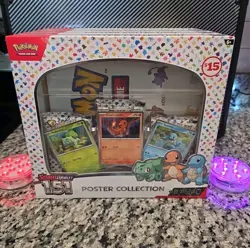 5x 151 Scarlet Violet Poster Collection Boxes Factory Sealed 15 Packs Pokemon 🔥 - Image 2