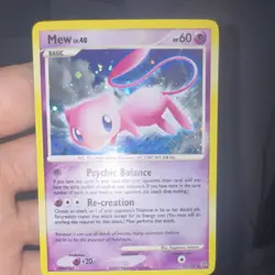 Pokemon Mew Secret Wonders Reverse Holo Rare Basic 60 HP 15/132 2007 - Image 1