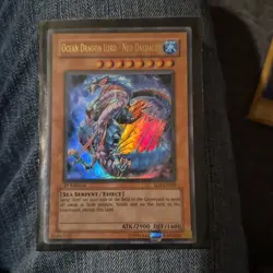 Ocean Dragon Lord-Neo-Daedalus YuGiOh SD4-EN001 1st Edition Ultra Rare NM - Image 1