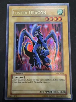Yugioh Luster Dragon MFC-058 Ultra Rare 1st Edition MP - Image 1