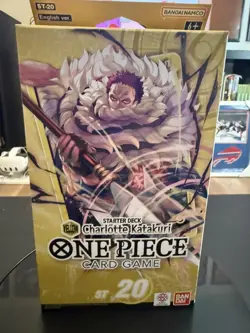 Bandai One Piece Yellow Charlotte Katakuri Starter Deck (ST-20) - Factory Sealed 810059783508 - Image 1