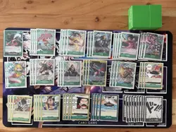 One Piece TCG OP14 Competitive Mihawk Full Sleeved Deck + Dons TOURNAMENT READY - Image 1